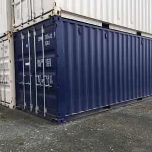 c939299d-44b8-4ea9-a87c-903715d18fa9 Contentor High Cube 20 pés azul – 1ª viagem